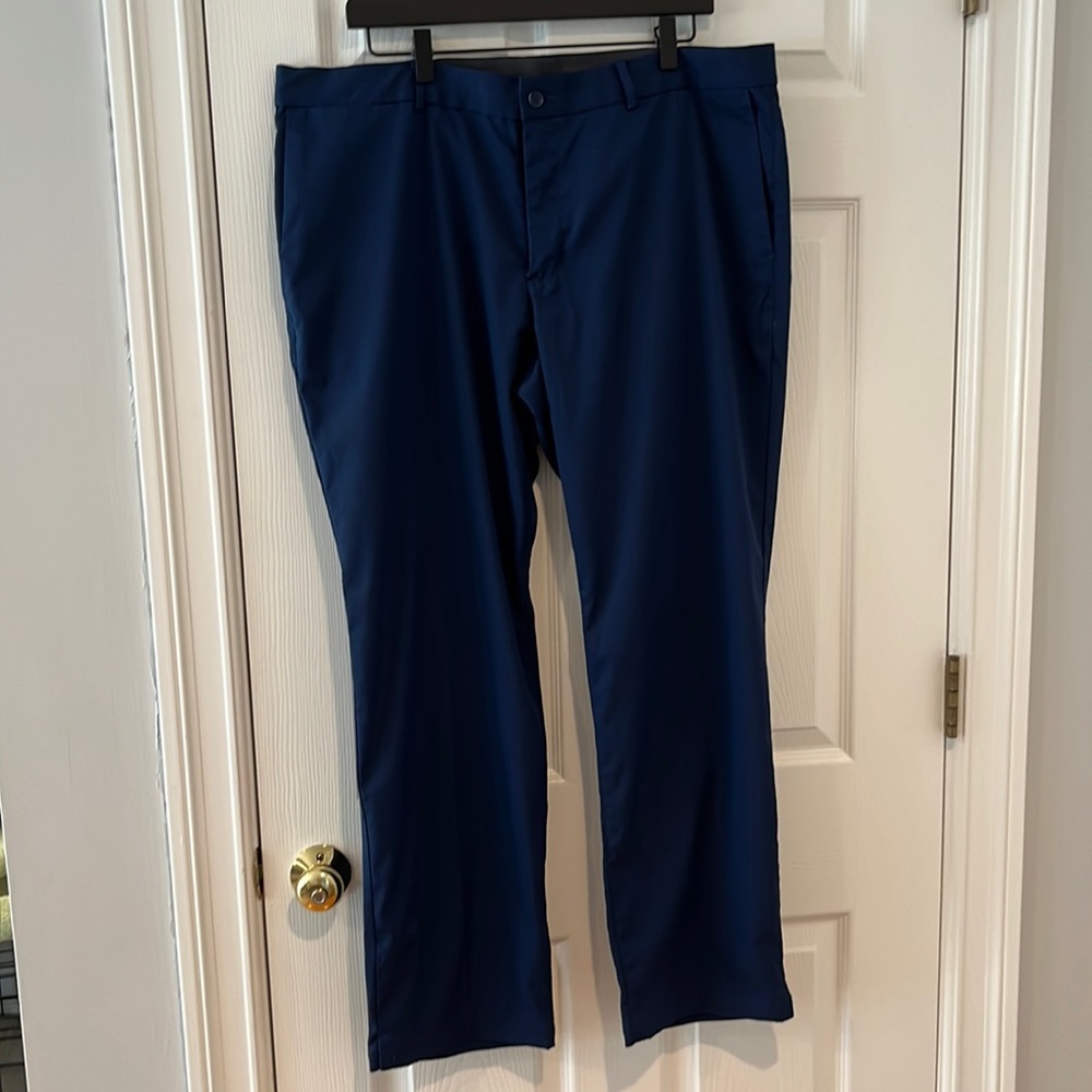 Nike Dry Fit navy blue pants 38X30 EUC